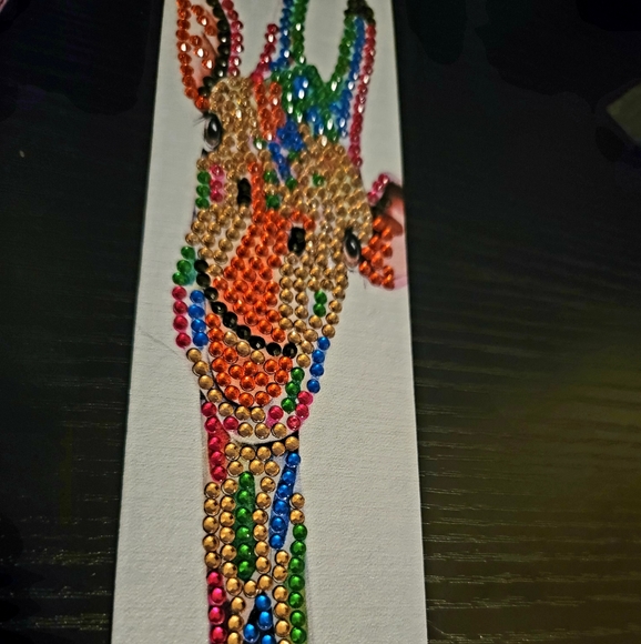 Giraffe Bookmark Leather - Picture 2 of 5